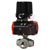 Dwyer Instruments - WE31-EDA03-T1-AA00 - 3-Way NPT SST Ball Valve 120 VAC Solenoid Flow Path A 1