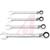 Apex Tool Group Mfr. - FRRM4 - Crescent Steel 4-Pcs Metric 10 mm to 15 mm Combo Reversible Ratchet Wrench Set|70222290 | ChuangWei Electronics
