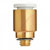SMC Corporation - KQ2S01-32N - Brass/Electroless Ni 10-32UNF Dia 1/8in Tube Hex Head Male Conn. 1-Touch Fitting|70334558 | ChuangWei Electronics