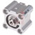 SMC Corporation - CQ2B25-10D - 10mm Stroke Double Action Pneumatic Compact Cylinder 25mm Bore|70402286 | ChuangWei Electronics