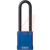 ABUS USA - 74HB/40-75 KD 1-1/2 BLUE - Blue KD Shackle 1/4in D 3in H 3/4in W 1-1/2in W Plastic Covered Padlock|70567008 | ChuangWei Electronics