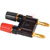 Pomona Electronics - 5405 - Black-Red ABS Gold Plated Brass 2500 VDC 15 A (Max.) Plug Binding Post|70197226 | ChuangWei Electronics
