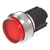 EAO - 45-2231.32E0.000 - 29.45mm Red Trans Illuminative Plastic Momentary Pushbutton Switch Actuator|70734300 | ChuangWei Electronics