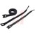 Hoffman - ECW8B - Velcro 8 in 8  black Cable Wrap|70308735 | ChuangWei Electronics
