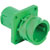 ITT Cannon - APD-3AP-K2 - APD Series Code 3 Keyed Green 4-Way Flange Receptacle Circ Conn|70473233 | ChuangWei Electronics