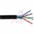 Belden - 1300A 010500 - CMR Black PVC jkt Foil PO ins BC Solid 24AWG 4Pr Cable|70003457 | ChuangWei Electronics
