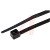 RS Pro - 8111482 - 100mmx2.5 mm Black Nylon Non-Releasable Cable Tie|70655209 | ChuangWei Electronics