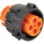 ITT Cannon - APD-59BS-HV - APD Series Code 5 Keyed Orange 4-Way High Voltage Plug Circ Conn|70473266 | ChuangWei Electronics