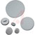Hoffman - AS056MLG - Steel 0.56inDia. .56 hole seal light gray LtGray|70304955 | ChuangWei Electronics