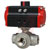 Dwyer Instruments - WE31-GDA04-T1 - 3-Way NPT Stainless Steel Ball Valve  Flow Path A 1-1/2