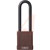 ABUS USA - 74HB/40-75 KD 1-1/2 BRWN - Brown KD Shackle 1/4in D 3in H 3/4in W 1-1/2in W Plastic Covered Padlock|70567014 | ChuangWei Electronics