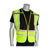 Protective Industrial Products - 302-PSV-BLK-NL-M/XL - 2x1in. Reflec. Blk Zipper Closure Brkwy No Logo ANSI 207 PSV Vest|70601516 | ChuangWei Electronics