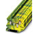 Phoenix Contact - 3044539 - 5.2 mm W Green-Yellow 26-12 AWG Screw Feed Thru DIN Rail Term Blk Conn|70170180 | ChuangWei Electronics