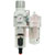 SMC Corporation - AC40A-N04DG-Z-A - Press Gauge Auto Drain, NO 1/2NPT Ports 150 PSI Max Filter Regulator/Lubricator|70279410 | ChuangWei Electronics