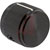 Kilo International - DD-75-2-6 - Black Gloss Saw Cut Line Screw Shaft Sz 0.125in Dia 0.75in Instrumentation Knob|70126050 | ChuangWei Electronics