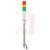 Patlite - LCE-302FB-RYG-Z - Beige Pole Alarms C/F 24VAC/DC Red/Yellow/Green 40mm LED Light Tower|70462615 | ChuangWei Electronics