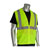 Protective Industrial Products - 302-WCENGZOR-XL - OR 2in. Tape Zipper Closure No Pocket Class 2 Solid Vest|70601570 | ChuangWei Electronics