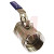 RS Pro - 4992846 - Manual Ball Valve Stainless Steel 2 in BSPP|70644850 | ChuangWei Electronics