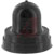 APM Hexseal - 1231/8 12 - Black Molded In Mounting Nut Silicone Rubber Boot Pushbutton Boot|70156491 | ChuangWei Electronics