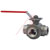Dwyer Instruments - WE31-FHD00-L1 - 3-Way NPT Stainless Steel Ball Valve  Flow Path E 1-1/4