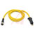 Banner Engineering - QDE2R4-825D - Yellow PVC 7.6 Meters Single End 8 Pin Male Straight M12 Euro Cordset|70168867 | ChuangWei Electronics
