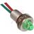 SloanLED - 103-247 - 1/4 Inch Diameter Mounting Hole w/ Resistor Red Panel Mount Indicator|70015175 | ChuangWei Electronics