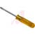 Apex Tool Group Mfr. - R5164 - Amber Handle 5/16 In. X 4 In. Regular Round Blade Screwdriver Xcelite|70222944 | ChuangWei Electronics