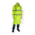 Protective Industrial Products - 353-1048-LY/M -  Medium 48 in. water Proof PU coating 100% Polyester Yellow Rain Coat|70602257 | ChuangWei Electronics