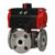 Dwyer Instruments - WE34-ISR08-T4 - 3-Way Flanged Stainless Steel Ball Valve  Flow Path D 2-1/2