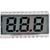 Lumex - LCD-S301C31TR - deg 0 degC 5 VAC 1.098 in. W x 0.394 in. H 1.209 in. W x 0.638 in. H LCD|70127597 | ChuangWei Electronics