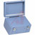 Bud Industries - TC-301-RB - Transi-Case Series 11.5x8.25x6.001 In Blue Aluminum Portable Box-Lid Enclosure|70148799 | ChuangWei Electronics