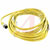 TURCK - SB 5T-2 - 105 degC 250 V 4 A PVC 5 x 22 AWG 2 m Yellow Straight Male Cordset|70036058 | ChuangWei Electronics