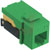 Hubbell Wiring Device-Kellems - NSJUGN - Green to voice grade jacks NETSELECT? Voice/Data Jacks  for Cat 6 and Cat 5e|70819611 | ChuangWei Electronics