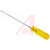 Apex Tool Group Mfr. - R388 - Amber Handle 3/8 In. X 8 In. Regular Round Blade Screwdriver Xcelite|70222941 | ChuangWei Electronics