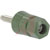 Abbatron / HH Smith - 899-104 - Green Molded Polycarbonate Tin Insulated Hex Binding Post|70211332 | ChuangWei Electronics