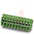 Phoenix Contact - 1989010 - 160 V 10 A Green 26-16 AWG 45 Deg 3.5 mm 8 Screw PCB Term Blk Conn|70055177 | ChuangWei Electronics