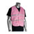 Protective Industrial Products - 300-1516/M-XL - 1in. White Gloss Tape H&L Closure Pink Polyester Non-ANSI IC Vest|70601193 | ChuangWei Electronics