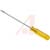 Apex Tool Group Mfr. - R3166V - Carded Amber Handle 3/16 In. X 6 In. Regular Round Blade Screwdriver Xcelite|70222935 | ChuangWei Electronics
