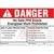 Panduit - PVS0507W2106Y-4 - 177.8x127mm 5 Hazard Warning General Danger Sign w/ English Text Vinyl Adhesive|70252676 | ChuangWei Electronics