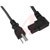 Qualtek Electronics Corp. - 313026-01 - NEMA 5-15P to C13 Right angled 16AWG/3C Shielded Power cord|70230060 | ChuangWei Electronics