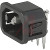Schurter - 6130.5610 - 250V ac 15(UL & CSA)A Rated At10(IEC)A PCB Pin Term C14 IEC Conn Plug|70435424 | ChuangWei Electronics