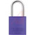 ABUS USA - 72/30 PURPLE - KA Shackle .19D 1.06H .67W Purple 1.19in W 2.53in H Aluminum Body Padlock|70566800 | ChuangWei Electronics