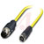 Phoenix Contact - 1405993 - 1.5m Plugstraight M12 to Socket straight M8 105C PVC 4-pos. shielded M12-M8|70276985 | ChuangWei Electronics