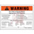 Panduit - PVS0507W2106Y-1 - 177.8x127mm 5 Hazard Warning General Danger Sign w/ English Text Vinyl Adhesive|70252673 | ChuangWei Electronics