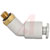 SMC Corporation - KQ2K13-37AS - NPT 1/2 Male Pneumatic Elbow Threaded Adapter|70280183 | ChuangWei Electronics