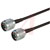 L-com Connectivity - CA-NMNMA002 - Pigtail 2 ft 195-Series N-Male to N-Male cable assembly|70126516 | ChuangWei Electronics