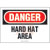 Panduit - PPS0710D104 - Hard Hat Area DANGER Header Polyester Adhesive Sign|70386983 | ChuangWei Electronics