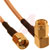 Amphenol RF - 135103-03-M1.00 - 1.00 Meters SMA Right Angle Plug to SMA Straight Plug on RG-316 DB cable|70369149 | ChuangWei Electronics