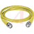 Aim Cambridge-Cinch Connectivity Solutions - 73-6314-10 - 10 feet yellow boots yellow rg59 cable bnc plug to bnc plug cable assembly|70080938 | ChuangWei Electronics
