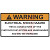 HellermannTyton - 596-00588 - 104.6 x 50.8mm50 Hazard Warning Label with English Text Vinyl|70163437 | ChuangWei Electronics
